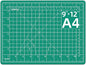 DIYSELF Cutting Mat - 9in12in, A4 Size, Double-Sided, Rotating Mat for Crafts, Sewing, Quilting & More