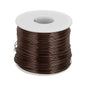 MECCANIXITY 20 Gauge Anodized Aluminum Craft Wire Bendable Bonsai Training Wire 771 Feet 0.8mm for Sculpting Crafts Wreath Floral Beading Jewelry Making, Brown