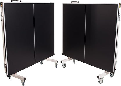 JOOLA Rally TL Professional MDF Indoor Ping Pong Table w/Quick Clamp Table Tennis Net & Post Set - 10 Minute Easy Assembly - Corner Ball Holders - Tournament Quality - Includes Playback Mode