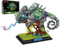 JMBricklayer Adult Building Sets Mechanical Chameleon 70124, Cool Rainforest Animals Collectible Display Model with Base, Creative Design Building Toys Gifts for Adults Men Boys Girls 14+