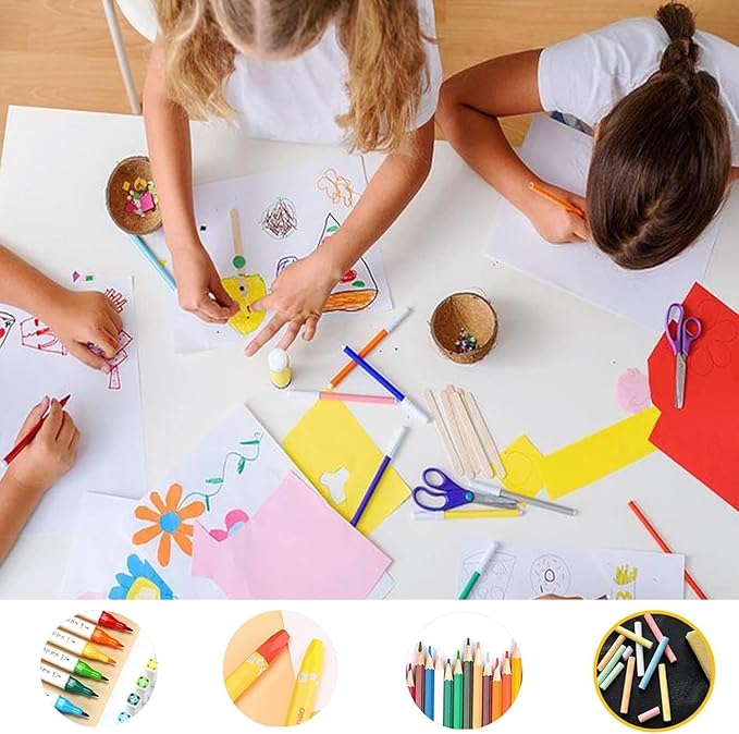 9"x12" Sketching Drawing Paper for Kids Toddlers Art Craft Supplies, White Paper for Coloring Doodle 200 Sheets
