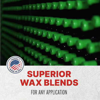 Blended Waxes, Inc. Bottle Sealing Wax, Pastille Wax Seal Beads For Wine, Beer, and Liquor Bottle Sealing, Seals Between 25-30 Bottles, 1 lb, Emerald Green