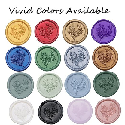 Dusty Blue Wax Seal Sticks 26pcs, Andotopee Glue Gun Wax Seal Sticks for Wax Seal Stamp, Premium Sealing Wax for Envelope Letter Seal Wedding Invation Craft Adhesive, Great Gift Ideas (Mini Size)