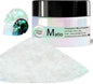 Matio Chameleon Mica Powder, 1.06oz/ 30g Ocean Heart White Chrome Powder, Pearlescent Effect Color Shift Pigment for Resin Craft, Soap Candle Dye, Nail Art, Makeup, Bath Bomb, Paint, Slime Pigment
