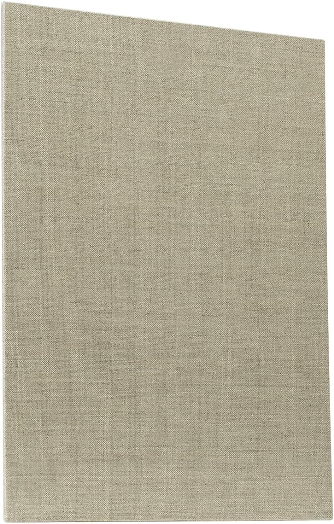 Senso Clear Primed Linen Panels - 3x5-3 Pack of Panels for Painting Oils, Acrylics, Pastels and More