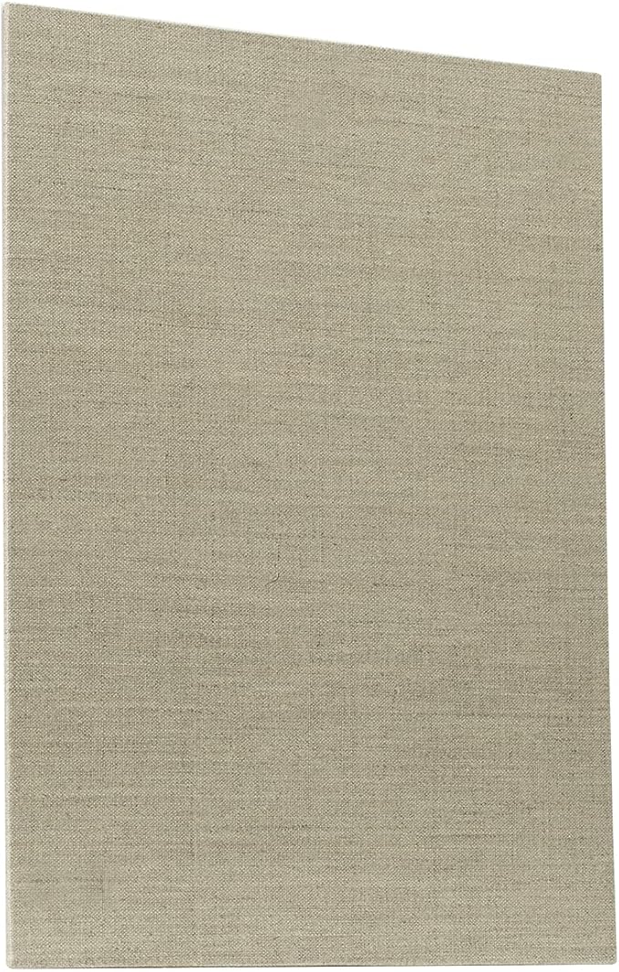 Senso Clear Primed Linen Panels - 5x5-3 Pack of Panels for Painting Oils, Acrylics, Pastels and More
