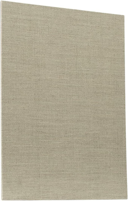 Senso Clear Primed Linen Panels - 3x4-3 Pack of Panels for Painting Oils, Acrylics, Pastels and More