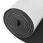 Sponge Neoprene Foam Rubber Sheet with Adhesive, 12 in x 81 in x 1/4 in Multi-Function Soundproof High Density Waterproof Rubber Mat, Perfect Cosplay Easy Cut DIY Neoprene Padding Roll - Black