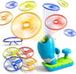 29 PCS Flying Disc Launcher Outdoor Indoor Game Toys Gifts for 3 4 5 6 Year Old Kids, Outdoor Outside Game Toys for Kids Boys Ages 3-5 4-8, Ideal 3 4 5 6 Year Old Boys Birthday Gifts