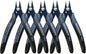 Flush Cut Pliers, 5 Pack, 5 Inch Small Wire Cutters, BOOSDEN 170 Wire Cutters Flush Cutter Pliers, Micro Cutter for Crafts, Models, Zip Ties Snips, Nippers, Electronic