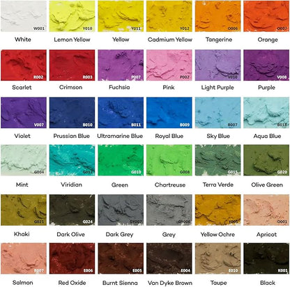 Mont Marte Extra Soft Oil Pastels 39pc, Assorted Bright Colors, Vibrant and Buttery, Versatile Art Pastels for Blending, Layering & Shading, Ideal for Art, Craft, Coloring and Sketching