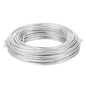 Fashewelry 65.6 Feet 3.5mm Aluminum Wire Silver Bendable Metal Craft Wire for Beading Jewelry Craft Making