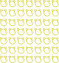 uxcell 50pcs Stitch Markers, Spiral Stitch Markers Crochet Needle Clip Counter Knit Ring Crochet Locking Sewing Accessories for DIY Handcraft Knitting and Crocheting, Fluorescent Yellow