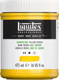 Liquitex Professional Heavy Body Acrylic Paint, 16-oz (473ml) Pot, Cadmium Free Yellow Medium