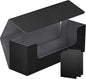 Card Deck Case for Trading Cards, Leather Magnetic Closure Commander Card Storage Box Holding 600+ Sleeved Cards Fit for MTG TCG and Sport Cards