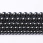 51pcs 8mm AAA Black Hematite Beads Natural Stone Gemstone Round Loose Beads for Jewelry Making DIY Bracelets Necklace Earrings