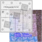Quilting Ruler, Multi-Purpose Sewing Templates, Motion Sewing Templates, Quilt Templates Acrylic Log Cabin Trim Tool for Cutting Patterns, Sewing Accessories