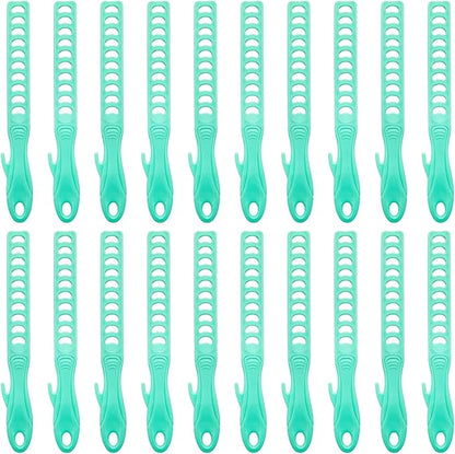 20 Pack Paint Stir Sticks, Plastic Reusable 10” Paint Stirring Rod for Art Project, Green Mixing Tool Painting Primer Epoxy Resin Chemical Liquid Glue DIY