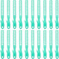 20 Pack Paint Stir Sticks, Plastic Reusable 10” Paint Stirring Rod for Art Project, Green Mixing Tool Painting Primer Epoxy Resin Chemical Liquid Glue DIY