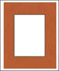 8x10 Mat Bevel Cut for 5x8 Photos - Acid Free Basketball Texture Precut Matboard With Backing Board and Crystal Clear, Self Seal Photo Mat Bag - For Pictures, Photos, Framing - 4-ply Thickness