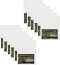 Centurion Deluxe Professional Oil Primed Linen Stretched Canvas - Enhanced Oil Priming for Superb Performance & Color Retention - [12 Pack - 4x6"]