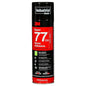 3M Super 77 Multipurpose Permanent Spray Adhesive Glue, Low VOC, Paper, Cardboard, Fabric, Plastic, Metal, Wood, Net Wt 18 oz