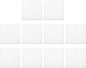 PATIKIL Plastic Mesh Canvas Sheets,10Pcs 4 x 4inch Cross Needlework Blank Yarn Crafting for Embroidery DIY Bookmarks Cup Mats, White, Square