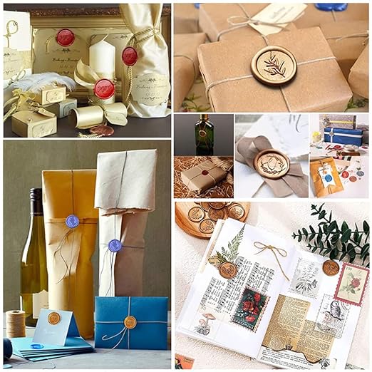 30 Pieces 7mm Sealing Wax Sticks for Glue Gun,PORXFLY Mini Wax Seal Sticks Great for Seals Stamp,Cards Envelopes,Wedding Invitations,Gift Wrapping,Wine Packages (Jade White)