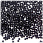 The Crafts Outlet 1,440pc Flatback Acrylic Rhinestones Round 3mm (10ss) Jet Black