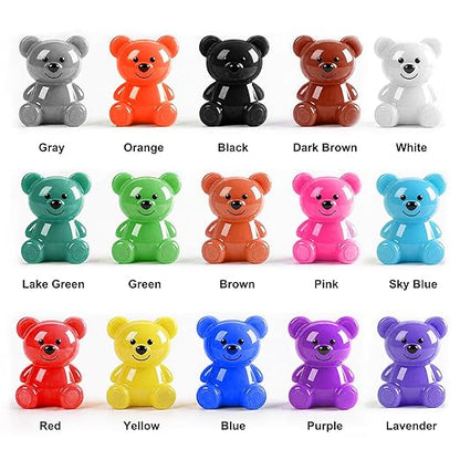 JDiction 15 Colors UV Resin, Odorless Hard Solid Colored UV Resin for Jewelry Making, Casting and Coating, Crafts and Decoration(20g Each)