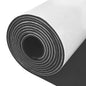 Sponge Neoprene Foam Rubber Sheet with Adhesive, 12 in x 81 in x 1/8 in Multi-Function Soundproof High Density Waterproof Rubber Mat, Perfect Cosplay Easy Cut DIY Neoprene Padding Roll - Black