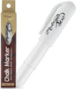Madam Sew Fabric Chalk Markers for Sewing & Quilting | Refillable Tailors Chalk for Fabric Marking with Dosing Wheel | Ideal for Marking on Cotton, Knit, Suede (White)