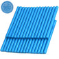 Bright Blue Wax Seal Sticks, 30pcs Sealing Wax Sticks, HOSEALING Glue Gun Wax Seal Sticks for Wax Seal Stamp, Premium Sealing Wax for Wedding Invitations, Letter, Envelope (Mini Size)