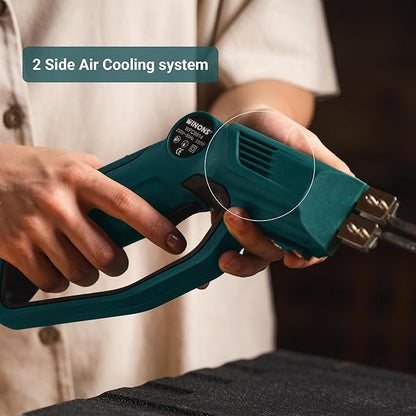 WINONS Hot Knife Foam Cutter Tool with Sled - 300W, Styrofoam Cutter WFC0014 with Numbered Temperature Controller - 710°C Max Temp, Hot Wire Foam Cutting Tool for Different Projects (Kit of 12)