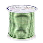 12 Gauge(2mm) Aluminum Wire 35 Yards Anodized Metal Wire for Bonsai Armature Crafting Sculpting Jewelry Craft Making Beading Floral (Light Green, 12 Gauge)