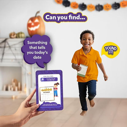Skillmatics Card Game - Found It Halloween Scavenger Hunt, Educational Learning Toys, Perfect for Indoor or Outdoor Play, Classrooms, Party Games, Gifts for Kids and Families, for Ages 4, 5, 6, 7
