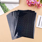 Briartw 50 Sheets Black Gemstone Toner Reactive Foil - Per Sheet 20x29cm (7.9 x 11.4 inch)- Metallic Finish for Laser Printers & Laminators - Ideal for Printing,Cardmaking,Scrapbooking,DIY Projects