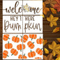 Fall Stencils for Door Mats 27”x14” Fall Doormat Stencils Pumpkin Stencil Templates for Doormat Wood Signs DIY Crafts Decor