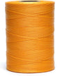 Waxed Thread,852Yards 150D 0.8mm Flat Polyester Wax Thread for Hand Sewing Leather Craft DIY Projects Shoes Repair Book Binding(Yellow)