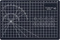 A5 Cutting Mat, Self Healing Sewing Mat, Craft Mat Double Sided 3-Ply Craft Cutting Board for Sewing Crafts Leather Fabric Scrapbooking Project Art Supplies, 8.6“ x 5.9”, Black