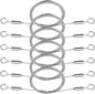 6 Pcs Picture Hanging Wire Heavy Duty Adjustable Art Hanging Wire 9.8FT x1.5mm Stainless Steel Frame Wires Rope for Mirrors Frames Artwork Basket Flowerpot Light Lamp Billboard (Hold up to 30kg/66lb)