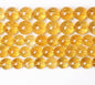 72Pcs 10mm Natural Citrine Beads for Jewelry Making Yellow Crystal Quartz Round Loose Beads DIY Bracelet Necklace Earrings 32" 2 Strands