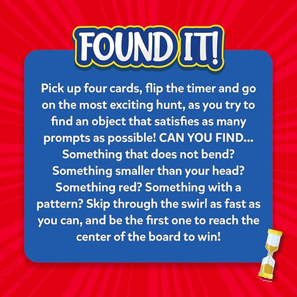 Skillmatics Board & Card Game - Found It, Scavenger Hunt for Kids, Adults, Families, Educational, Fun, Gifts for Ages 6, 7, 8, 9 and Up
