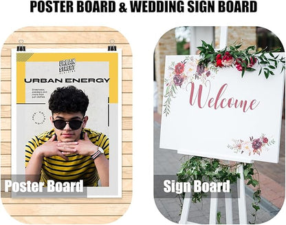 30 Pack White Foam Board 12" x 16.5", 3/16" Foam Core Baking Board for Projects, A3 Polystyrene Mat Board Poster Foam Board Sheets for Art Crafts, Presentation, Wedding, School Projects