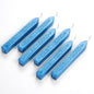 6 Pieces Sealing Wax Sticks with Wicks for Letter Seal Wax Stamp,Wedding Invitations, Packaging Decoration,Christmas Gift Ideas (Blue)