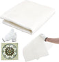 36" x 118" Mosaic Mesh for for Back Mounted Tile with Gloves, Fiberglass Mosaic Mesh Backing Boast for Tile Installation Supplies Tools, Non Sticky (36" x 118")