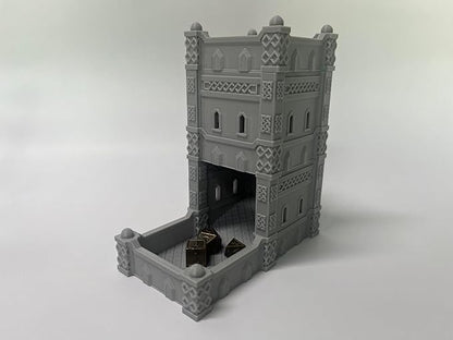 HAUTICO Dwarf Dice Tower Terrain Scenery for 20-28mm Miniatures Wargame, D&D Table Top Game Paintable