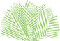 Flexicore Packaging Lime Green Pin Stripe Print Gift Wrap Tissue Paper Size: 15 Inch X 20 Inch | Count: 100 Sheets | Color: Lime Green Pin Stripe