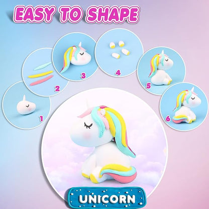 ESSENSON Air Dry Clay 140 Colors, Modeling Clay for Kids, DIY Molding Magic Clay, Gift for Kids