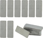 StayMax 304 Stainless Steel Engraving Blank Tags Rectangle Stamping Blanks Without Holes 1.96inch*0.7inch 25 Pack